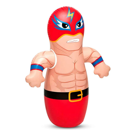 Mono Porfiado Inflable Para Niños Luchador Porfiado Boxeo