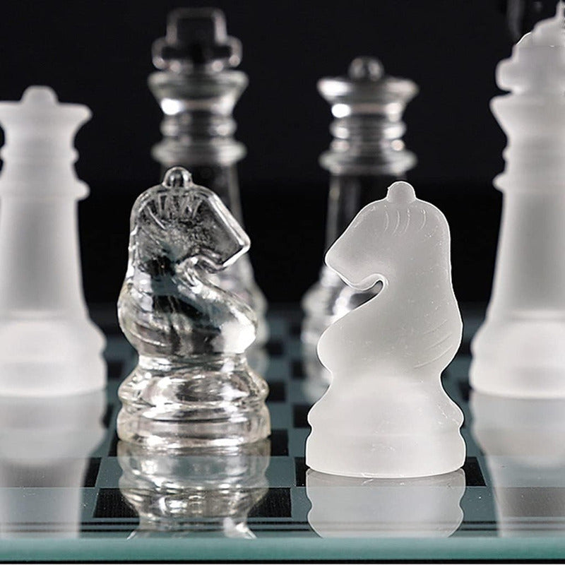 Tablero Ajedrez Juego Ajedrez Tablero Ajedrez De Cristal