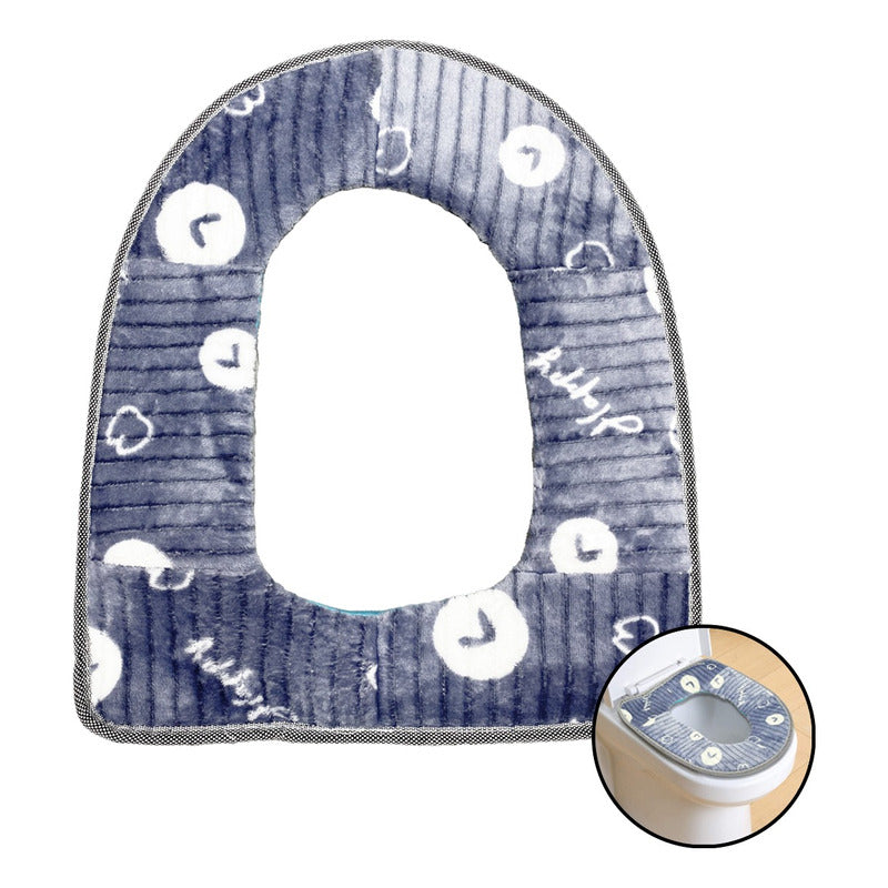 Funda Cubre Asiento Inodoro Tapa Baño Asiento Wc Invierno