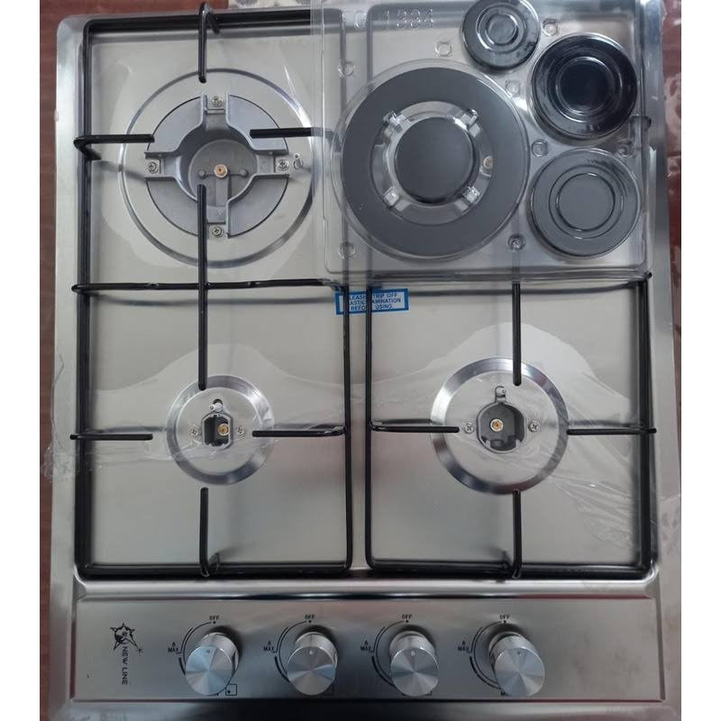 Encimera A Gas 4 Platos Acero Inox Encimera Con Encendido