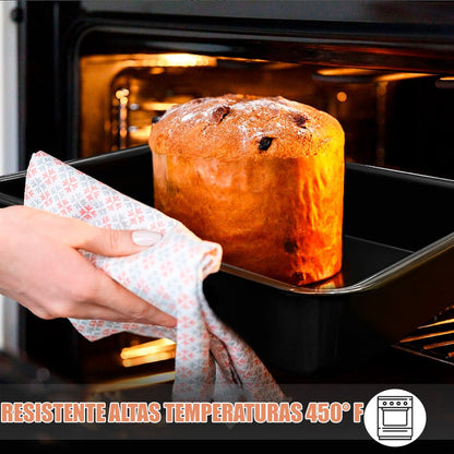 Bandeja Rectangular Queque Moldes De Queque Molde Para Torta