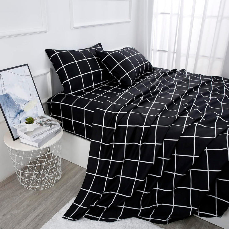 Juego De Sábanas Sabanas 1.5 Plazas Sabanas Fundas Almohadas