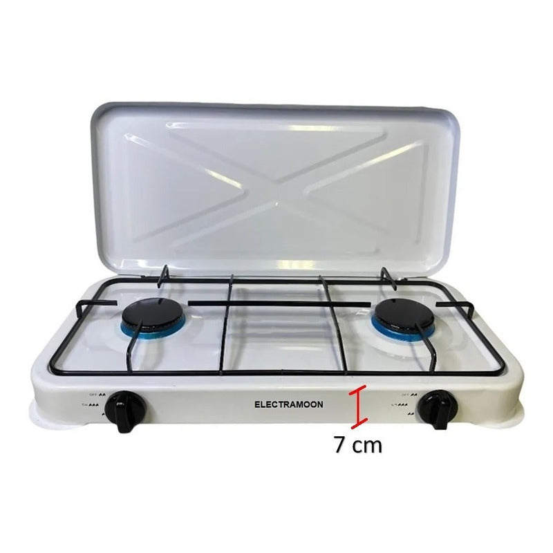 Set Cocinilla A Gas Regulador Manguera Cocinilla Camping