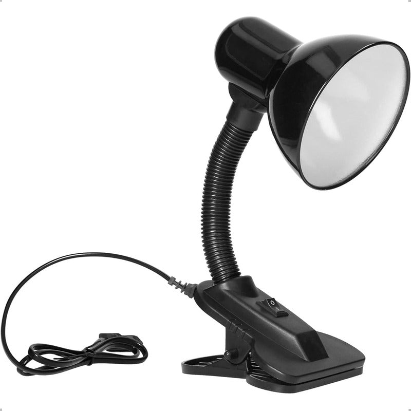 Pack X2 Lampara De Velador Lampara Escritorio Flexible Click