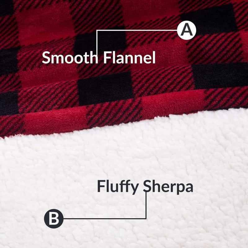 Pack X2 Pijama Micropolar Mujer Felpa Manta Polar Sherpa