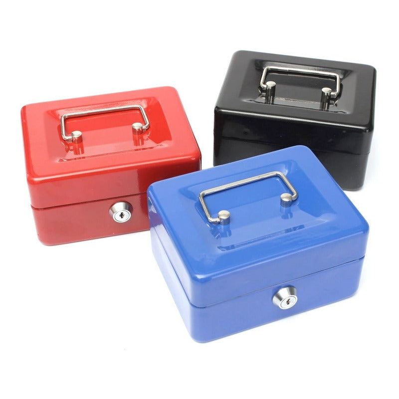 Caja Fuerte Para Dinero Caja De Seguridad Metalica Con Llave