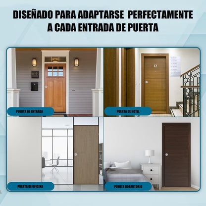 Cerradura Chapa Para Puertas Chapa Dormitorio Cerradura Baño