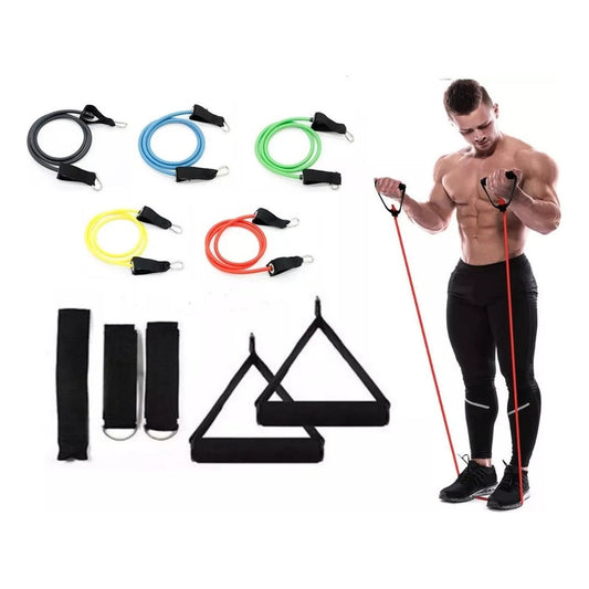 Kit Bandas Elásticas Banda Elastica De Resistencia Fit