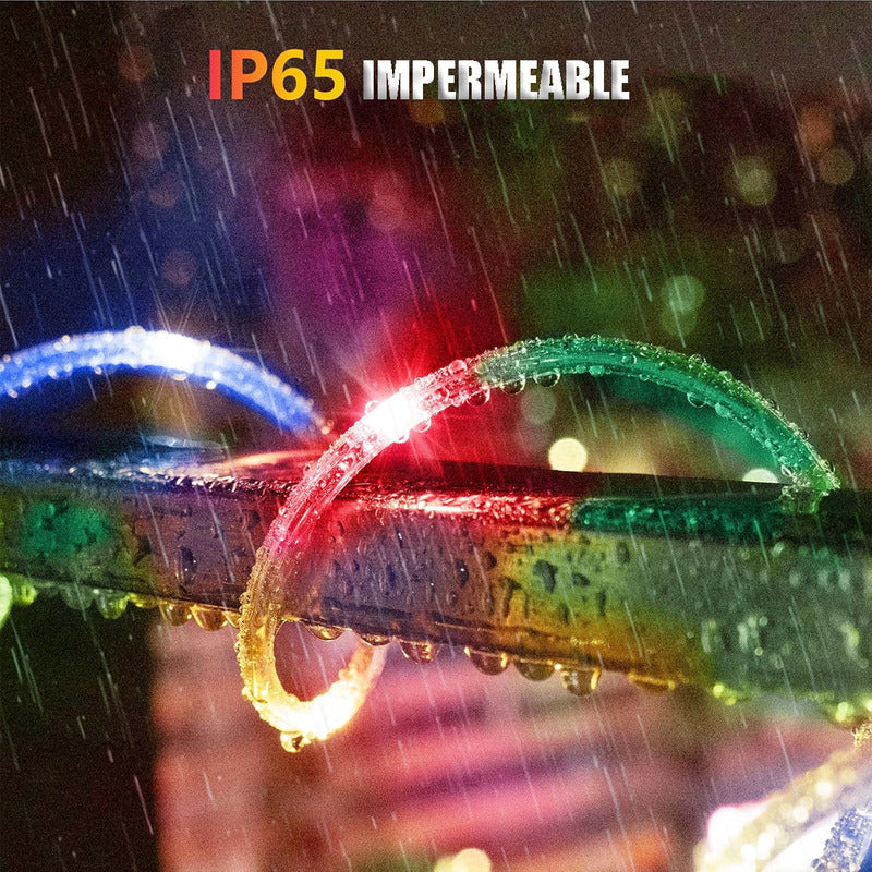 Manguera Led 5 M 8 Secuencias Luces Led De Navidad Luz Led