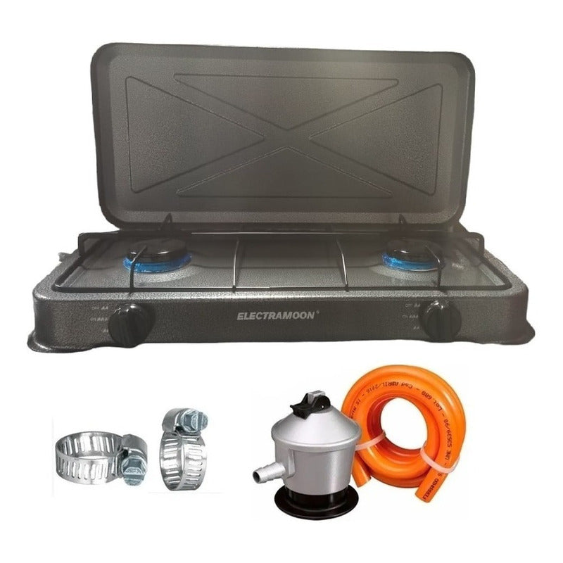 Set Cocinilla A Gas Camping Set De Cocina Manguera Regulador
