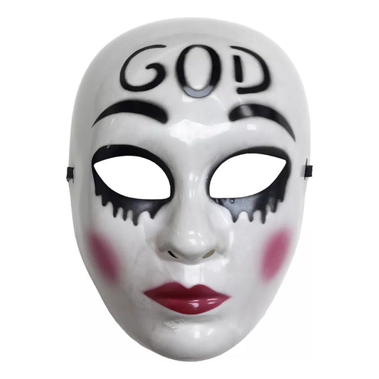 Mascara De Plastico La Purga God Mascara Adultos La Purga Arcashopping Máscara La Purga Diseño God Máscara De Halloween Disfraz