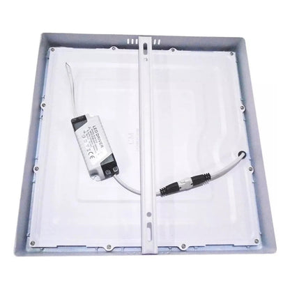 Foco Led Panel Plafon Sobrepuesto Cuadrado 18w Luz Fria