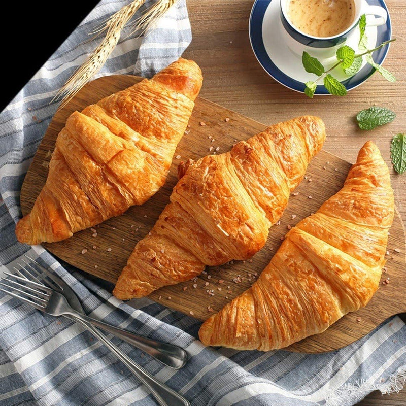 Pack X36 Molde Para Cannoli Metalico Croissant Cono Reposter