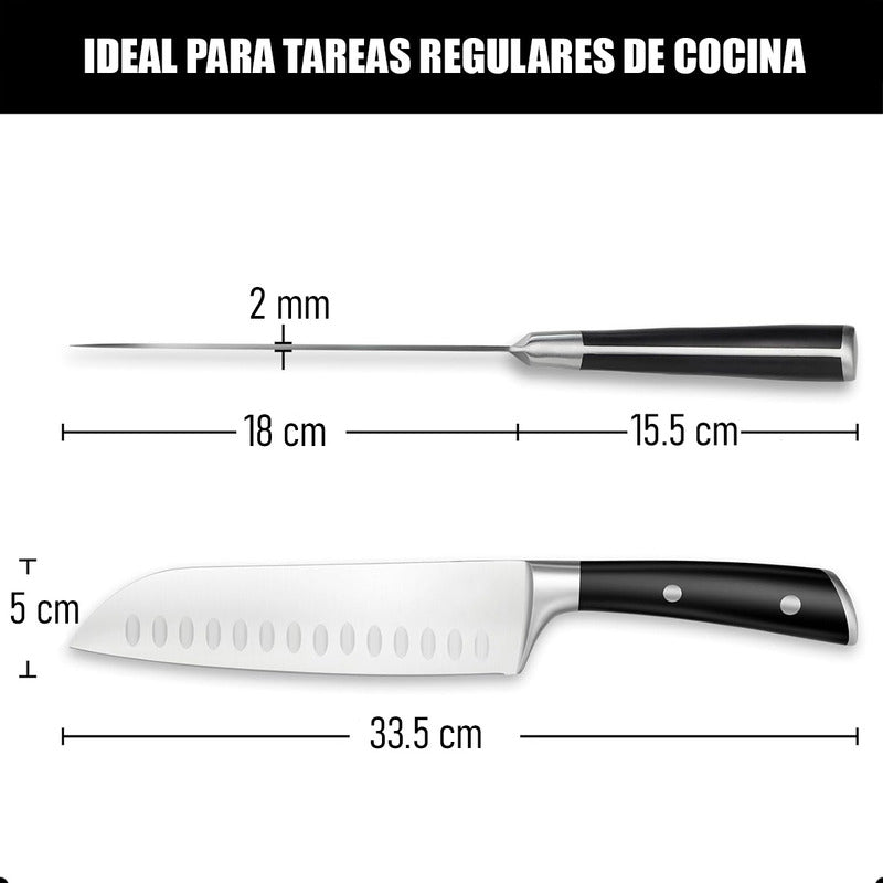 Cuchillo Chef Profesional Cuchillo Santoku Cuchillo Cocina Arcashopping Cuchillo De Cocina Cuchillo Cocina Cuchillos Chef Cuchillo Carnicero Profesional Santoku