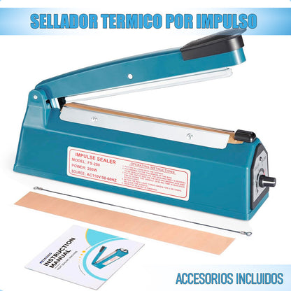 Máquina De Sellado Selladora De Bolsas Sellador Térmico Por Impulso Arcashopping Maquina Para Sellar Bolsas De Plastico Máquina Sellado Térmico Manual Máquina De Envasado De Alimentos