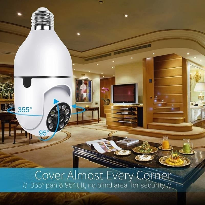 X2 Camara Ampolleta Wifi Camara Seguridad Celular Exterior