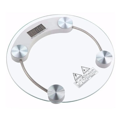 Balanza Pesa Digital Baño Vidrio Templado 180kg