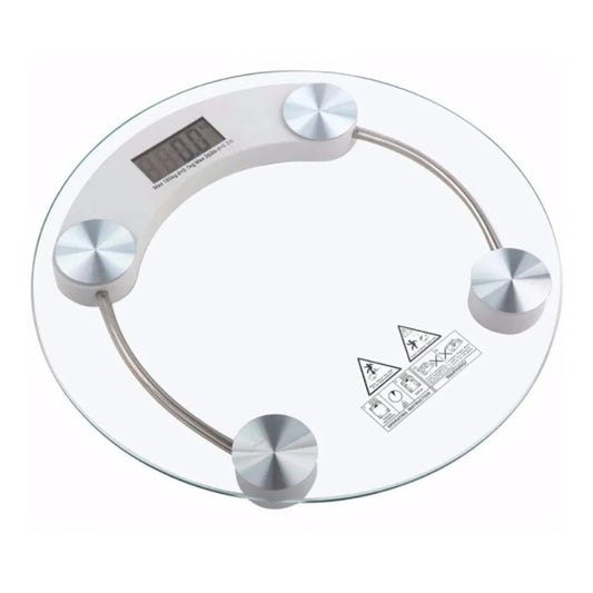 Balanza Pesa Digital Baño Vidrio Templado 180kg