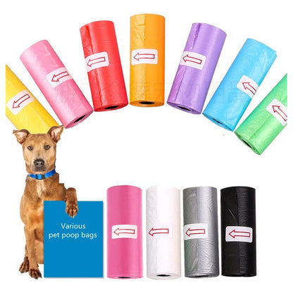 X6 Paquete Bolsas Para Desechos Perros Bolsa Caca Mascotas