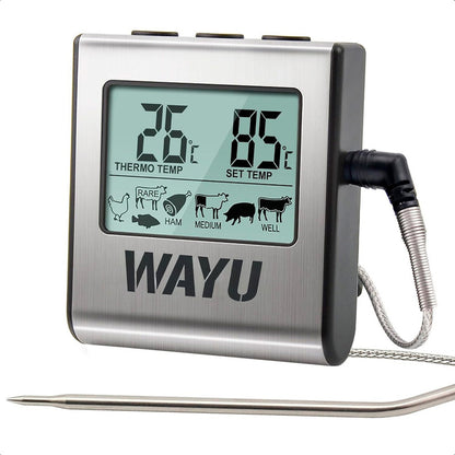 Termometro Para Carne Termómetro Digital Wayu Termometro