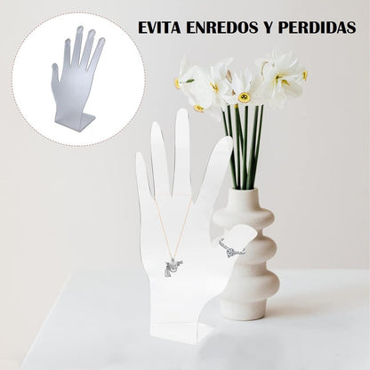 Mano Exhibidora Anillos Exhibidor Pulseras Organizador Joyas