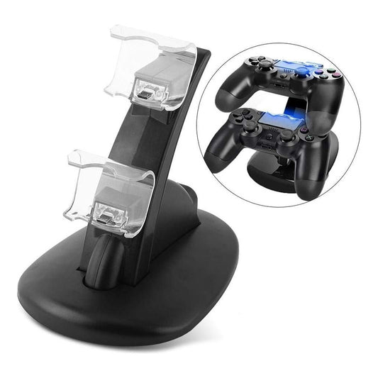 Cargador Doble Control Ps4 Cargador De Joystick Mando Ps4
