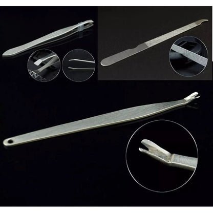 Set Manicure Permanente 12 Pieza Corta Cuticulas Profesional