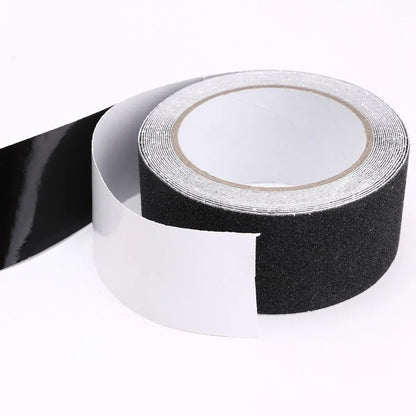 X5 Cinta Antideslizante Negro 50mmx5mts Para Pisos Escalera