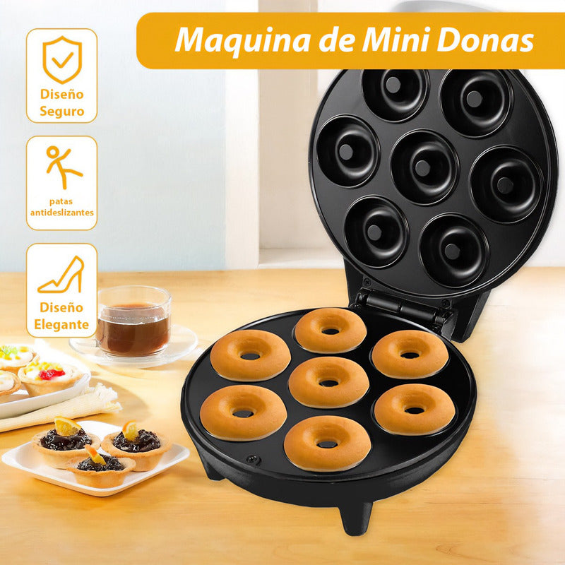 Maquina Para Mini Donas Rosquilla Antiadherente Mini Donuts