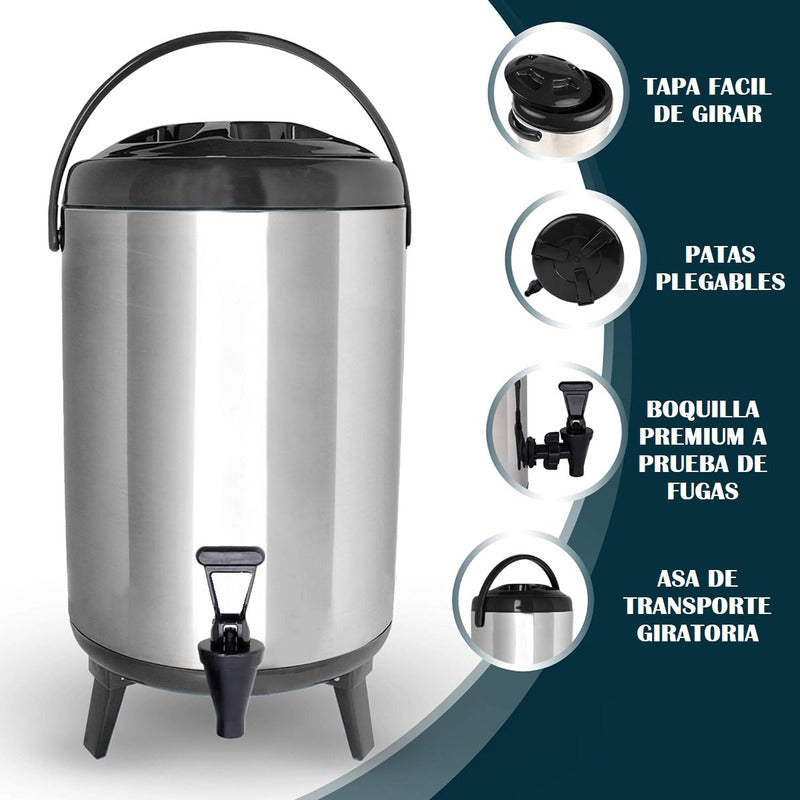 Termo Para Agua Caliente Termo Para Café Termo De Agua 8 Lts