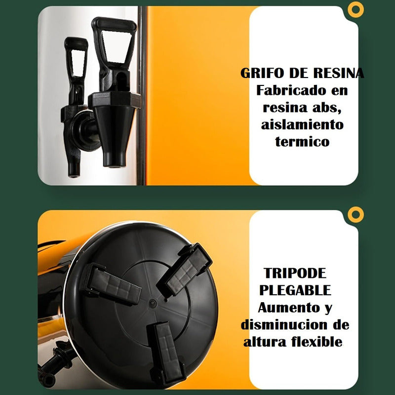 Termo Para Agua Caliente Termo Para Café Termo De Agua 8 Lts