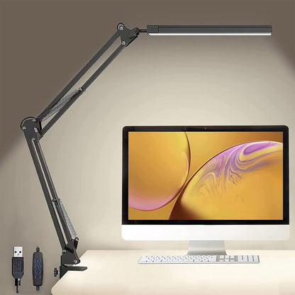 Lampara Led Escritorio Lampara Articulada Con Abrazadera Usb