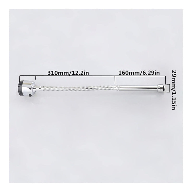 Cuello Flexible 360° Para Lavaplatos Lavadero Grifería 47cm
