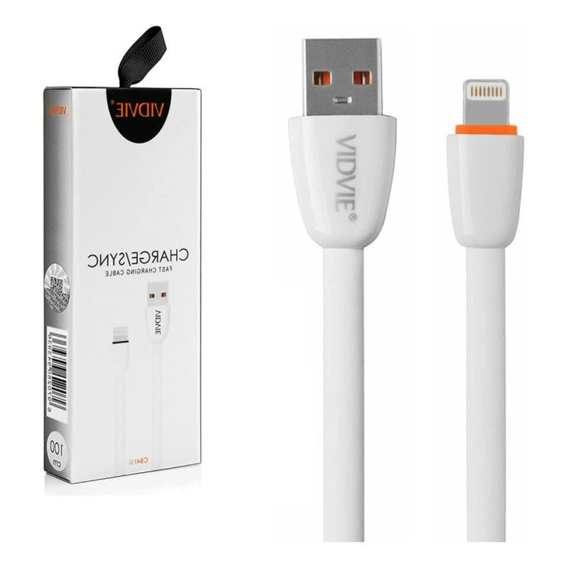 Cable Carga Rapida Tipo Lightning  2.1a Cable Usb 1 Metro
