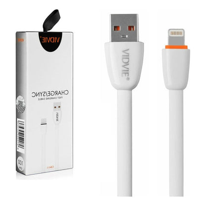 Cable Carga Rapida Tipo Lightning  2.1a Cable Usb 1 Metro