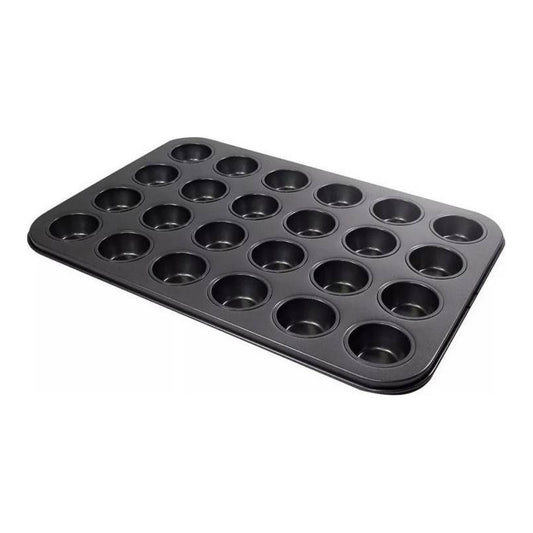 Moldes Cupcakes 24 Moldes Cupcakes 24 Mini Cupcake 24 Color Gris