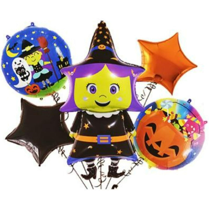 Globos Metalizados Globos Halloween Decoracion Para Fiestas