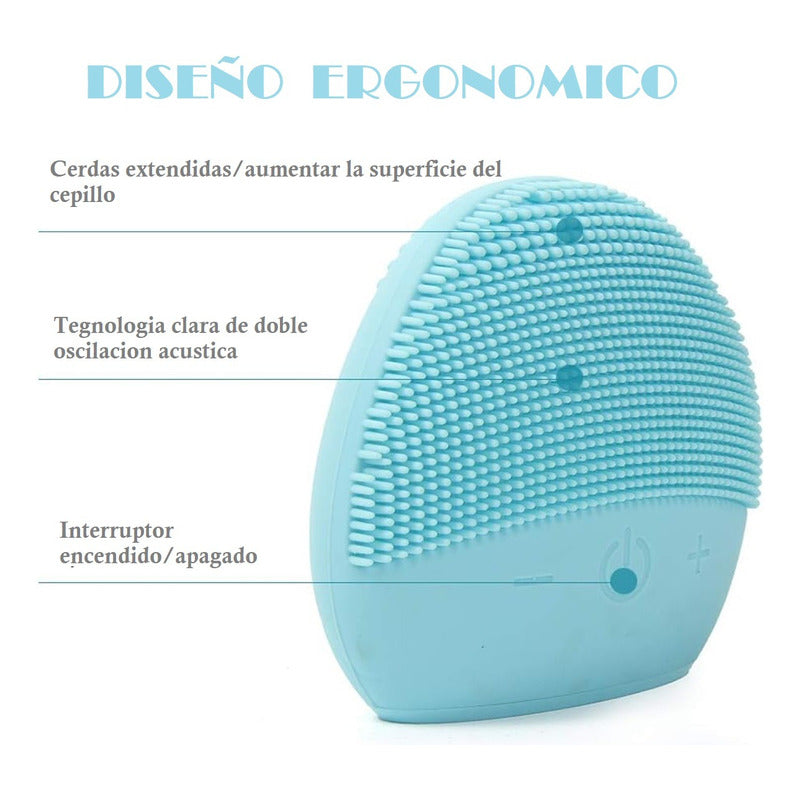 Cepillo Limpieza Facial Limpiador Facial Electrico Exfoliant
