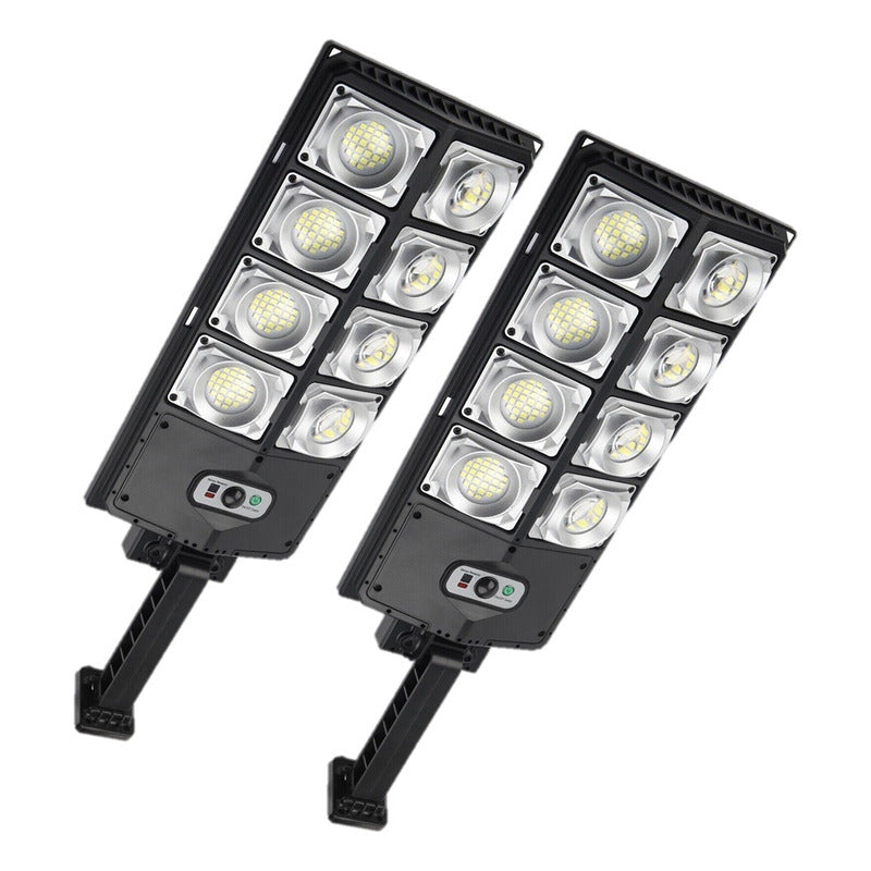 Pack X2 Foco Solar 200w Con Sensor Focos Solares Potentes