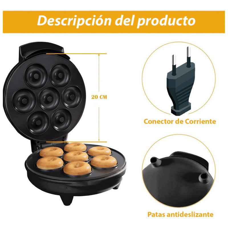 Maquina Para Mini Donas Rosquilla Antiadherente Mini Donuts