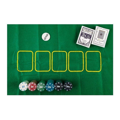 Set Poker Juego De Mesa 120 Fichas Naipes Fichas Poker Juego