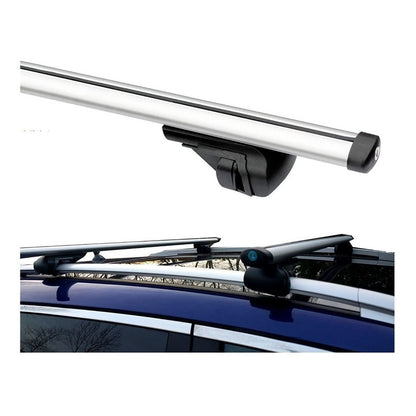 Barra Transversal Portaequipajes Auto Universal De Aluminio