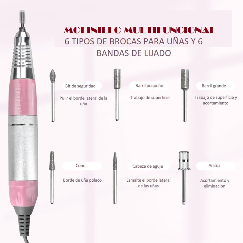Torno Manicure Torno Para Manicura Torno Para Uñas Con Limas