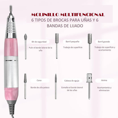 Torno Manicure Torno Para Manicura Torno Para Uñas Con Limas
