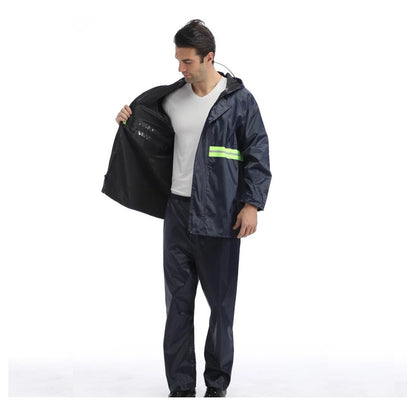 Traje Lluvia Impermeable Trajes De Agua Impermeable 2 Pcs