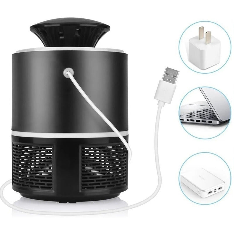 Lampara Matamosquitos Usb Insecto Repelente De Moscas