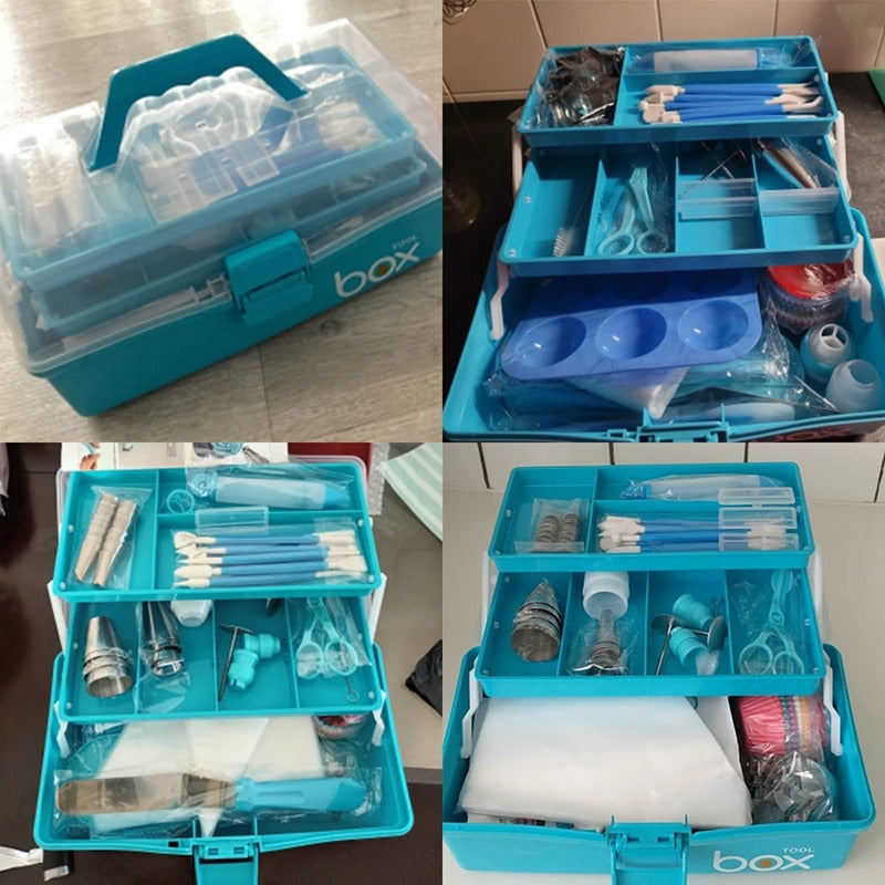 Kit Repostería Kit Accesorios Decoración Pasteles 236 Pcs