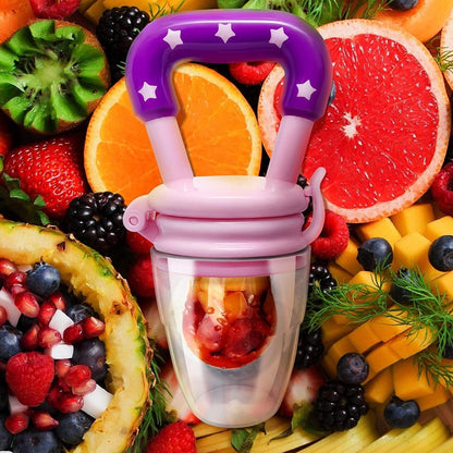Chupete Fruta Bebe Mordedor Rasca Encías Bebés Chupe Silicon