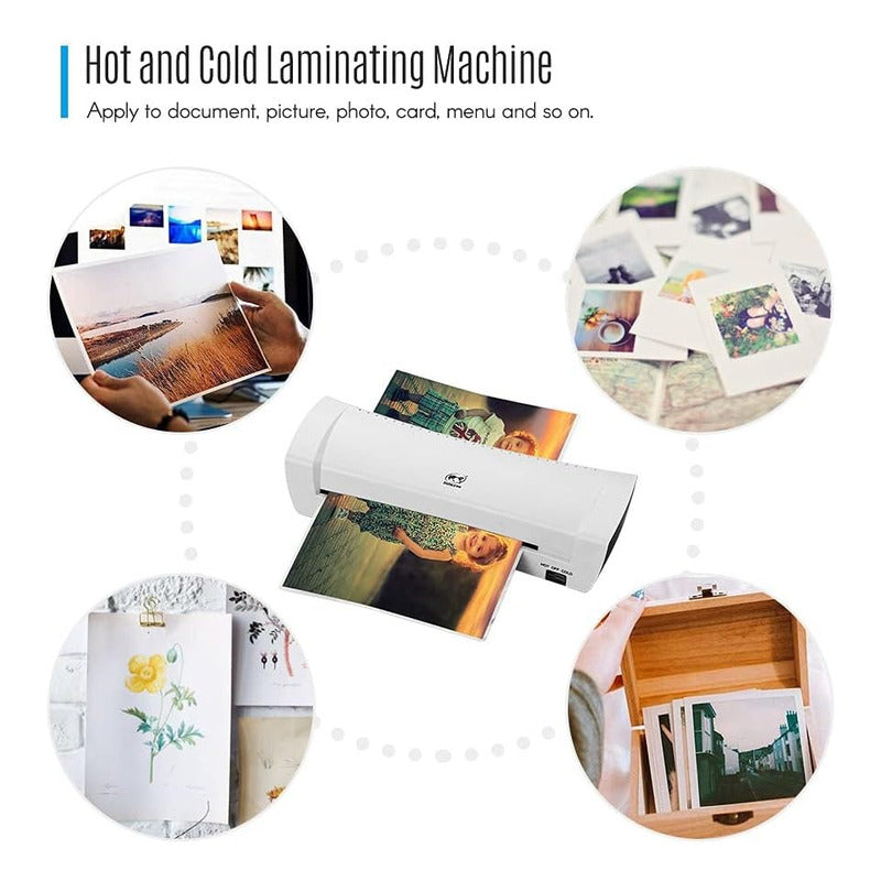 Termolaminadora Plastificadora Máquina Laminadora A4 Oficina