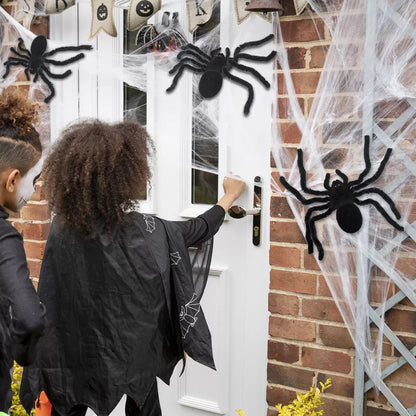 Decoracion Araña Grande Halloween Araña Inmensa Colgante Eventos Araña Enorme Decorativa Color Negro Arcashopping Araña Grande Decoracion Halloween Araña Decorativa Fiestas